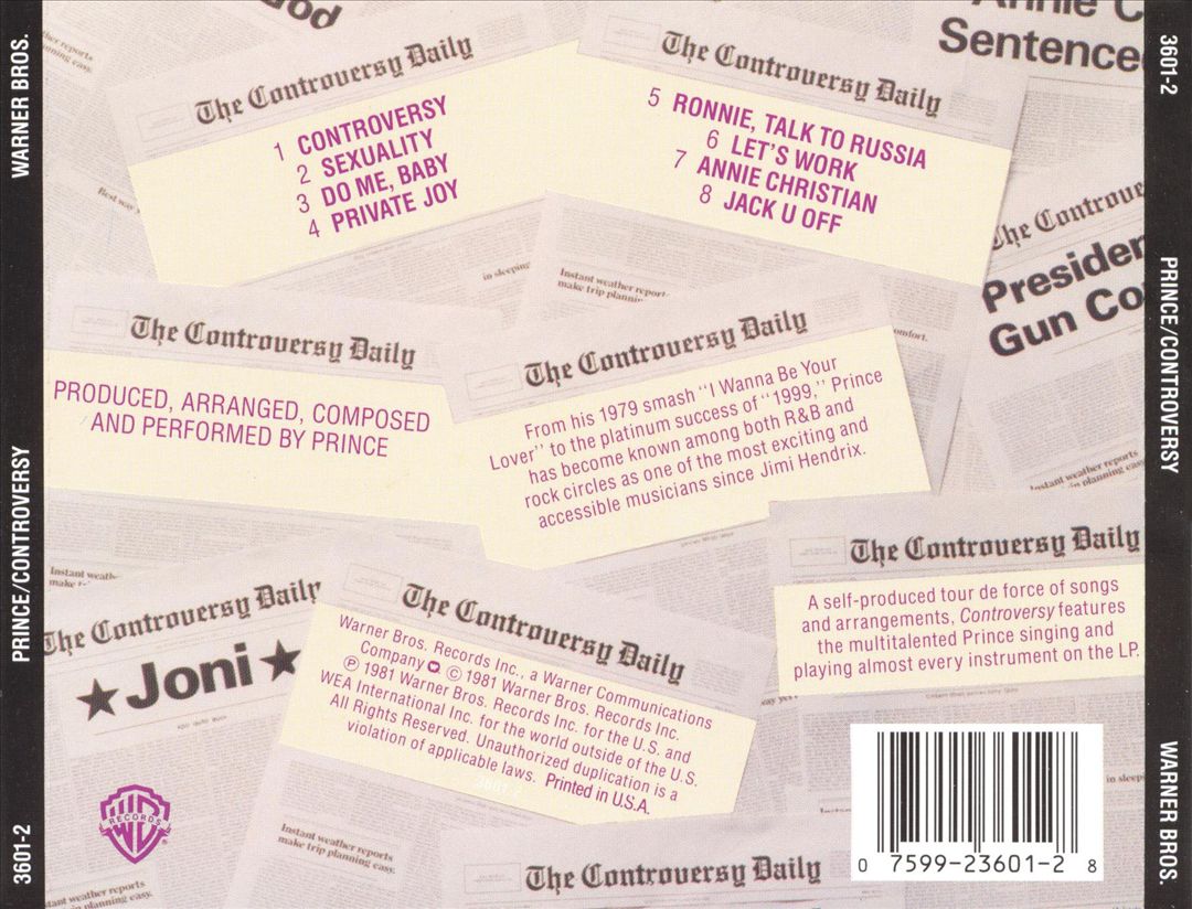 Controversy cover art