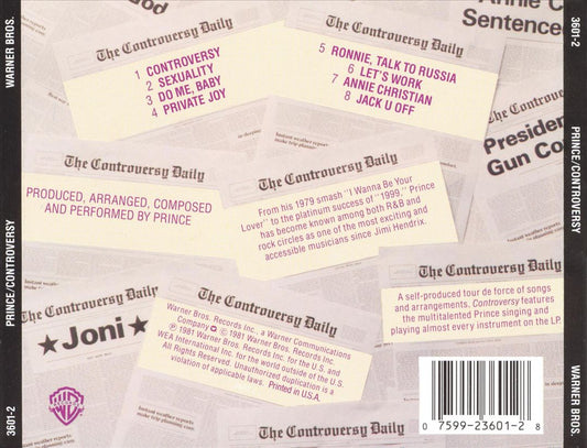 Controversy cover art