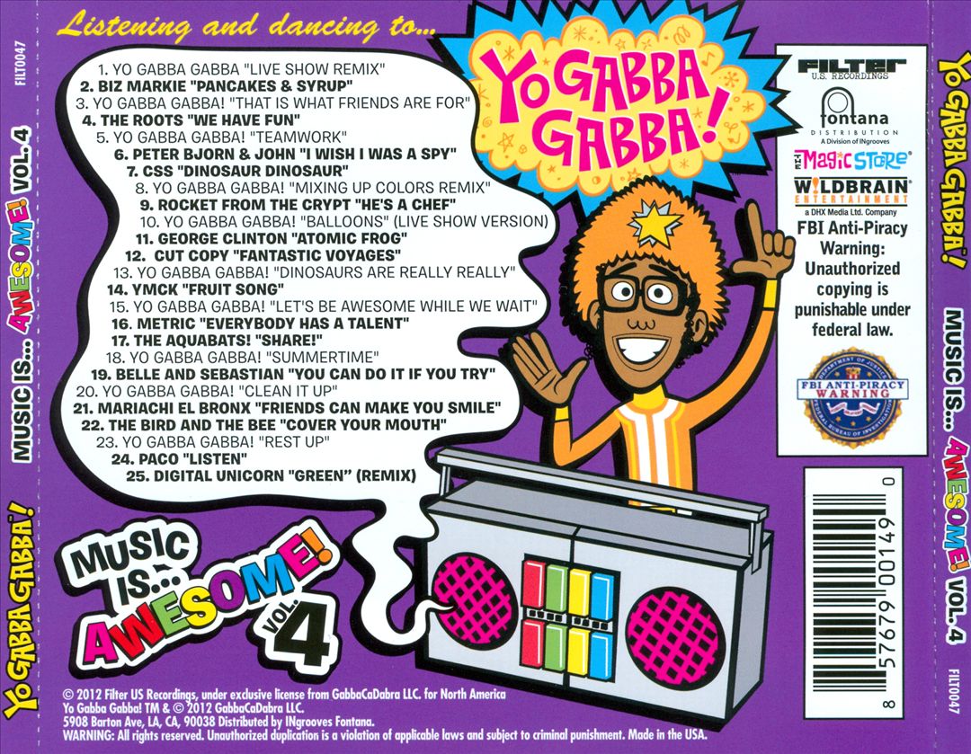 Music Is... Awesome! Vol. 4 cover art