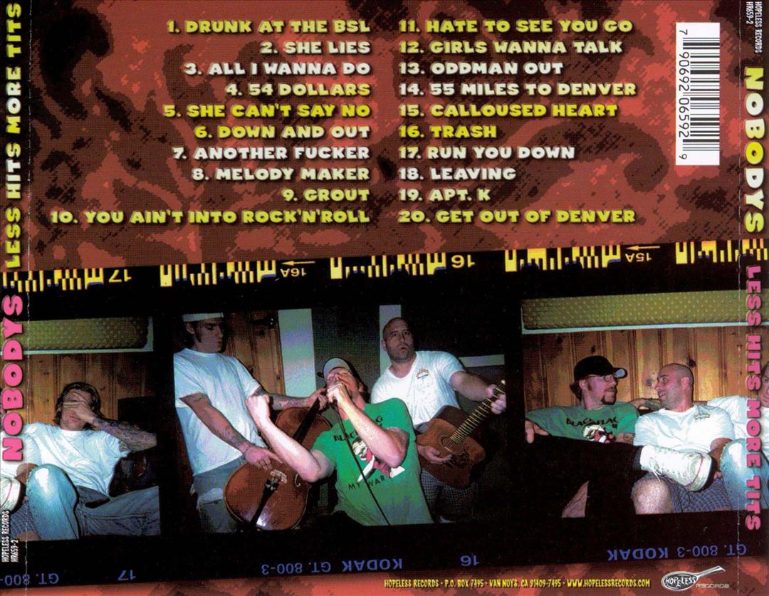 Less Hits, More Tits cover art
