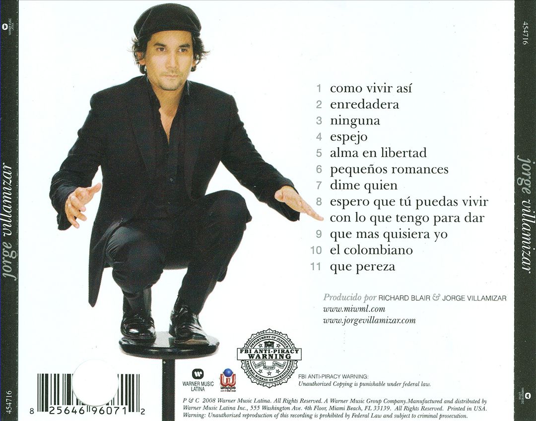 Jorge Villamizar cover art