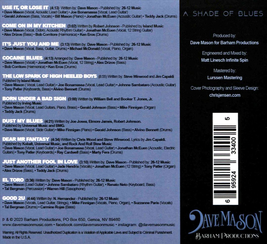 Shade of Blues cover art