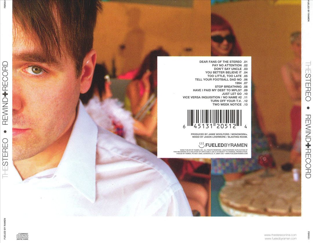 Rewind + Record cover art