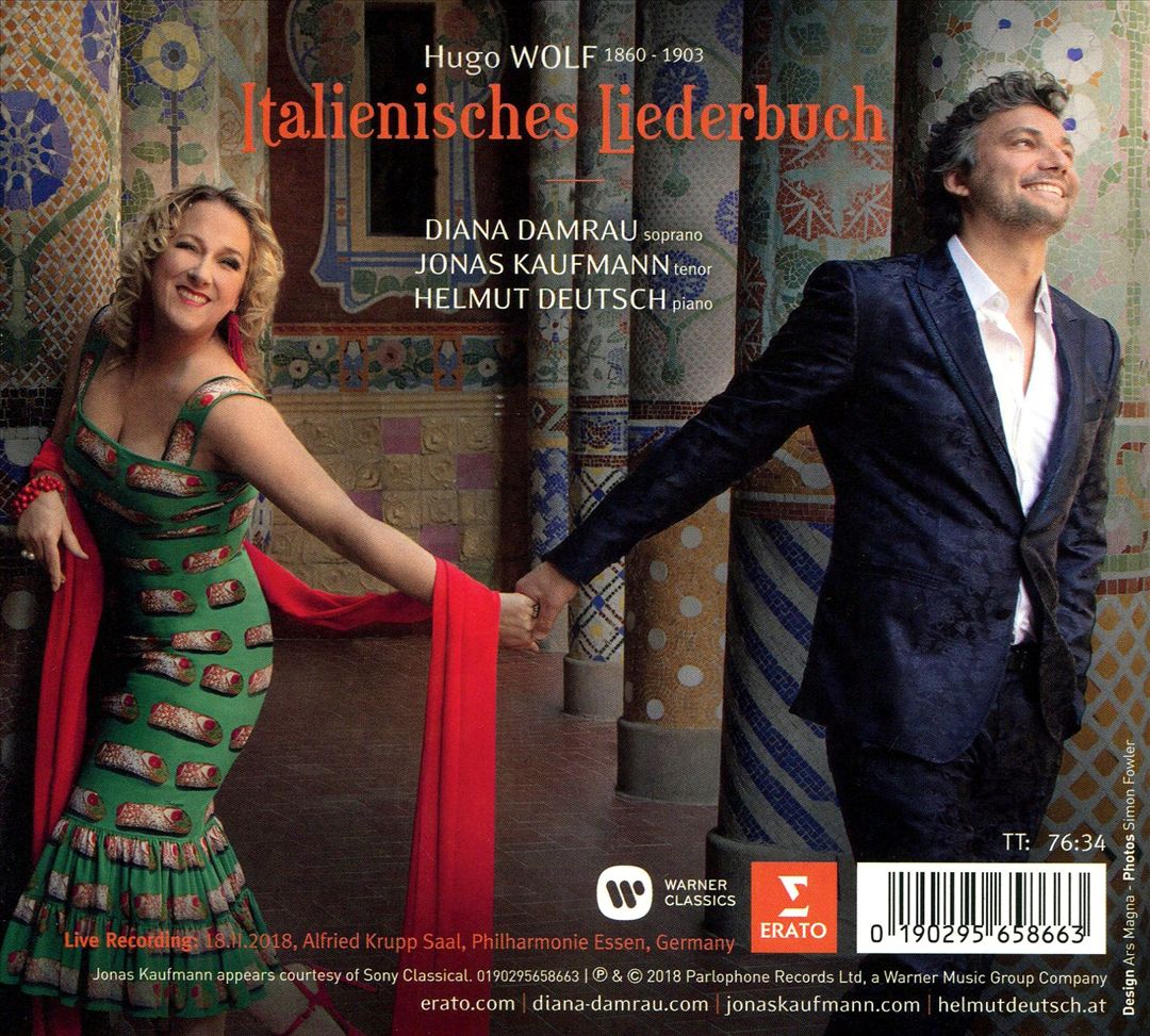 Hugo Wolf: Italienisches Liederbuch cover art