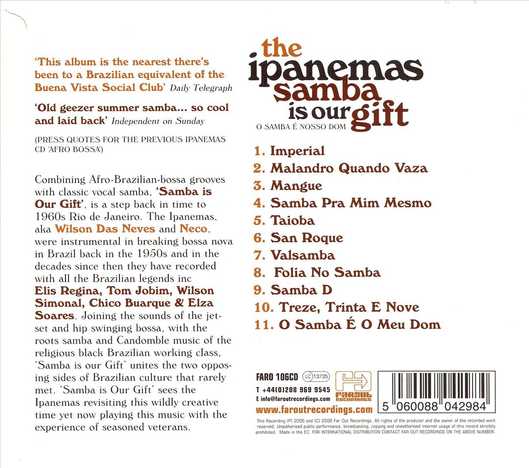 Samba Is Our Gift cover art