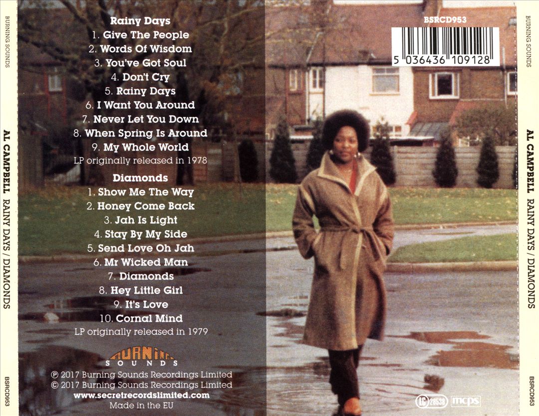 Rainy Days/Diamonds cover art