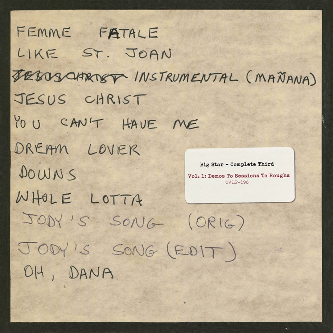 Complete Third, Vol. 1: Demos To Sessions To Roughs cover art