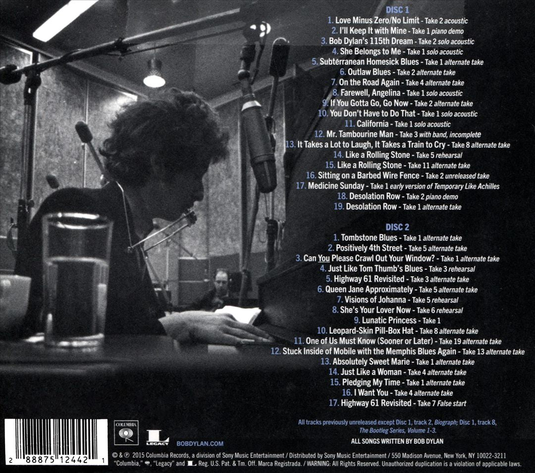 Bootleg Series, Vol. 12: The Cutting Edge 1965-1966 cover art