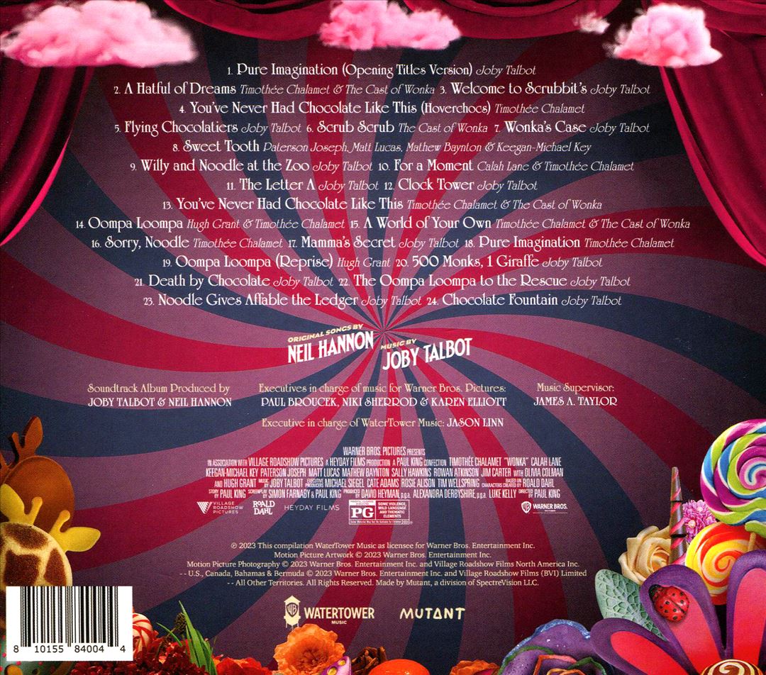 Wonka [Original Motion Picture Soundtrack] cover art