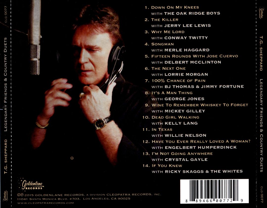 Legendary Friends & Country Duets cover art