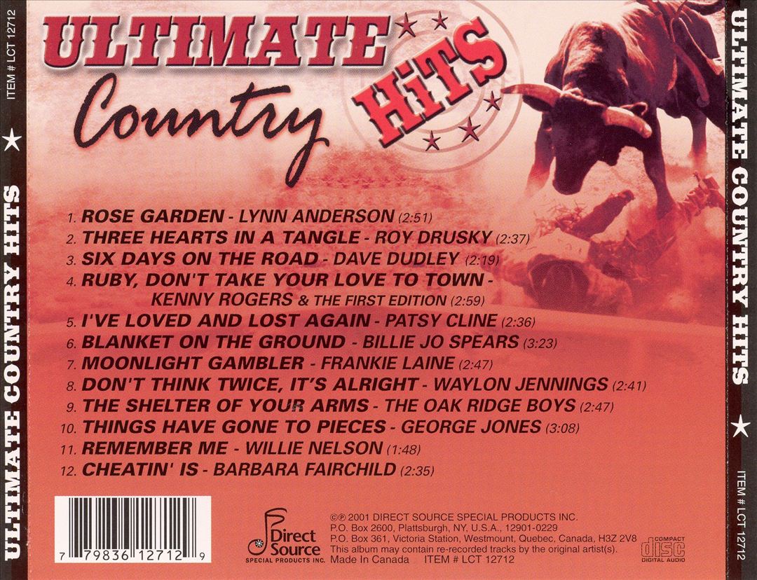 Ultimate Country Hits [Direct Source] cover art
