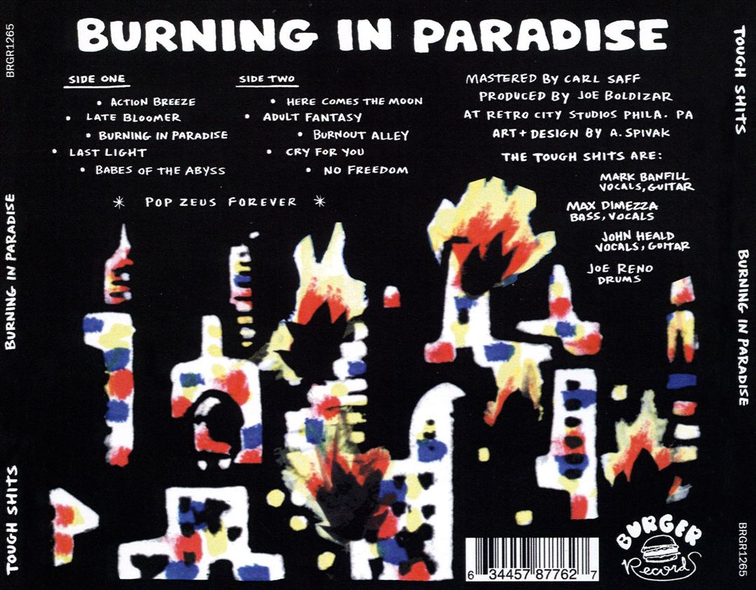 Burning in Paradise cover art
