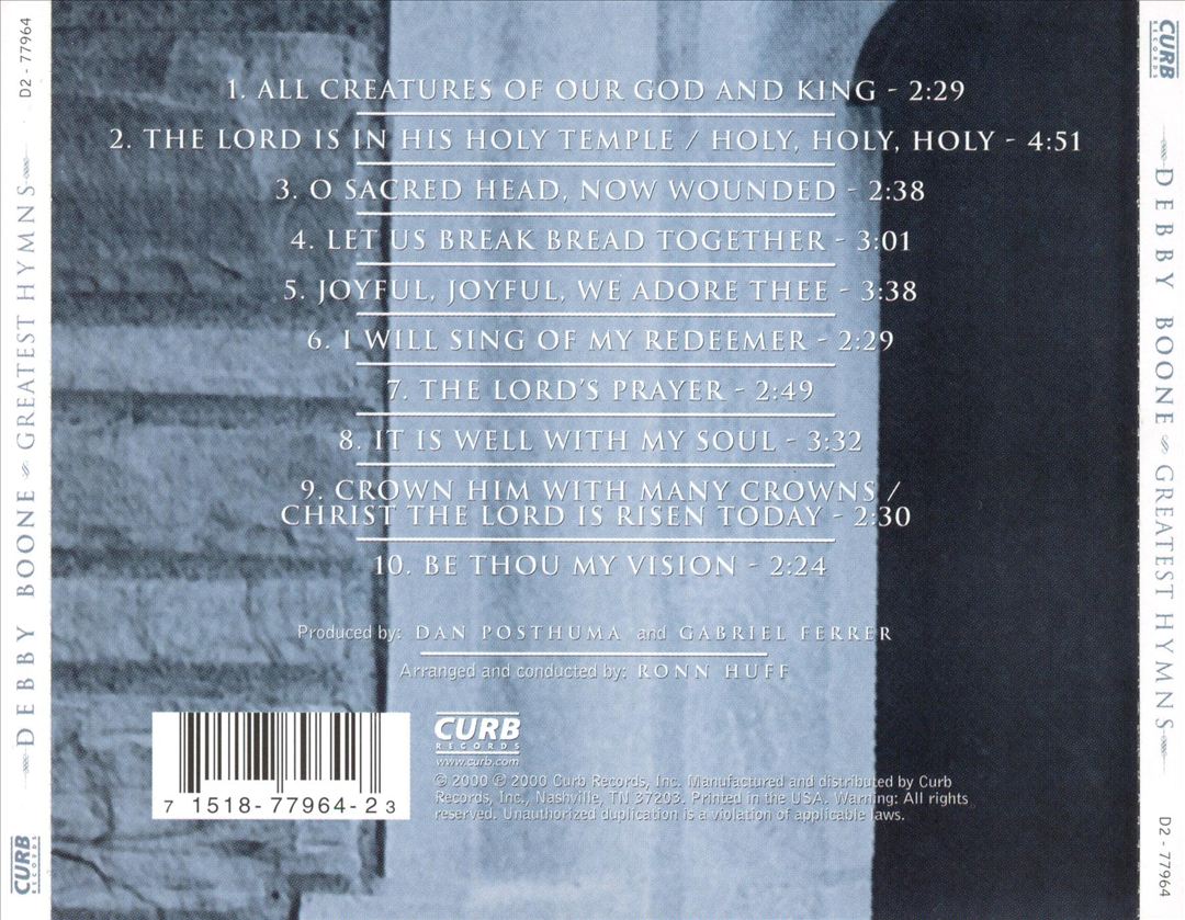 Greatest Hymns cover art