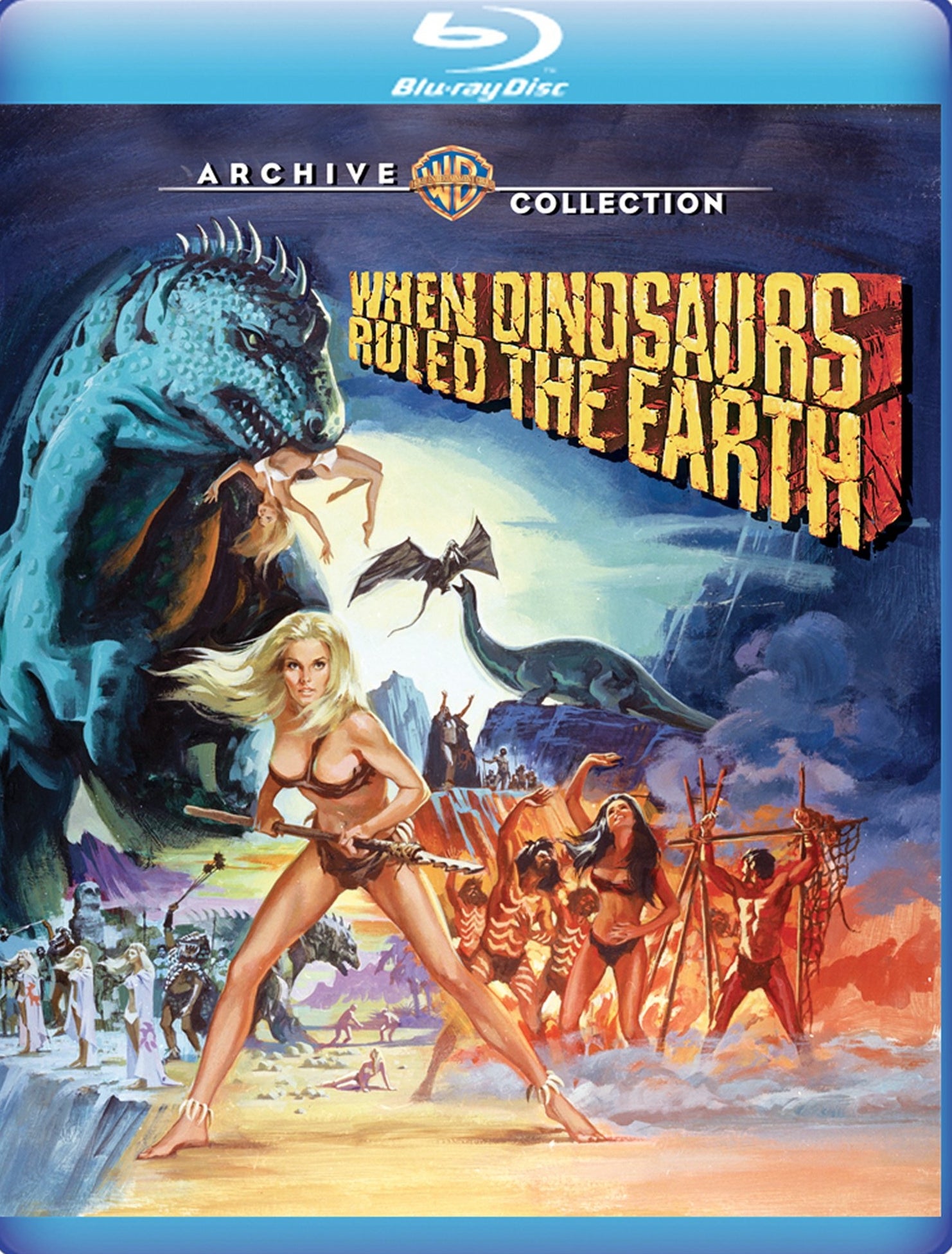 When Dinosaurs Ruled the Earth [Blu-ray] cover art