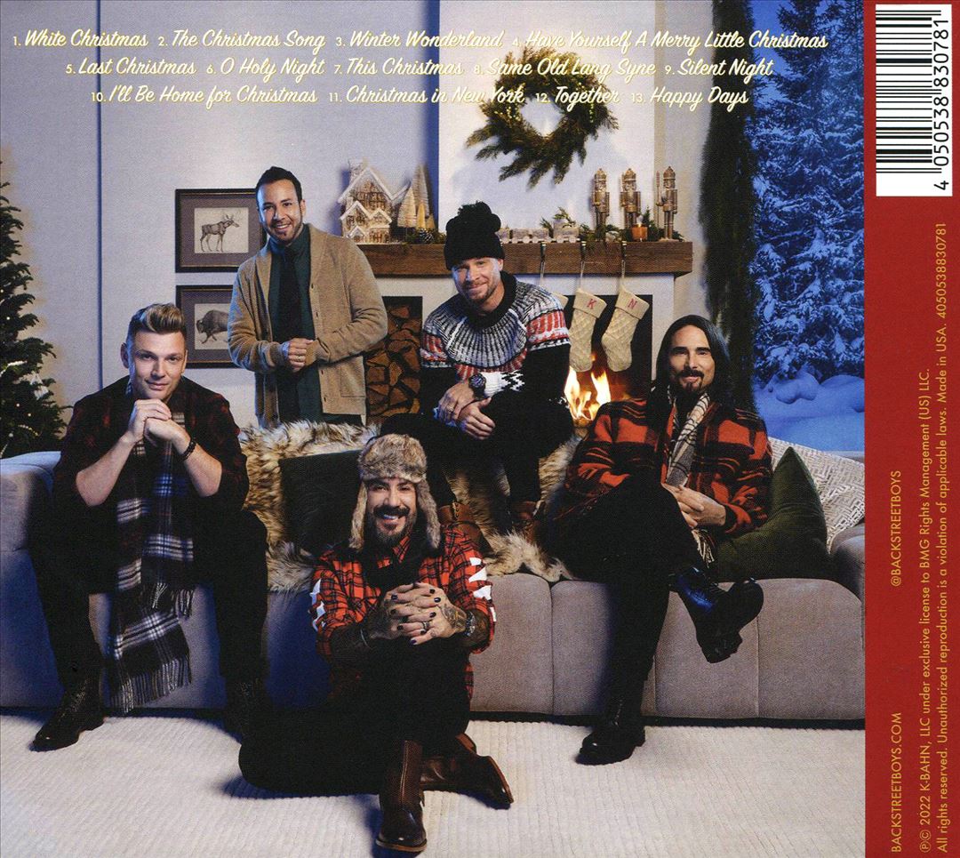 Very Backstreet Christmas cover art