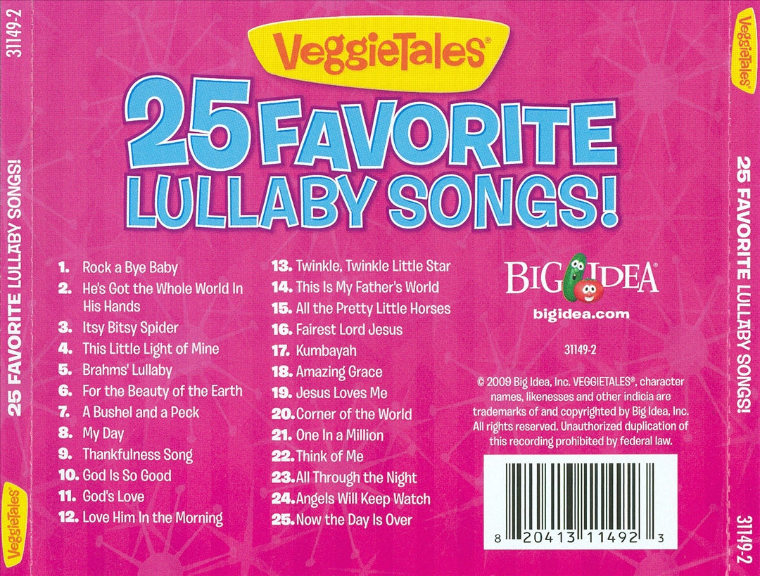 25 Favorite Lullaby Songs! cover art