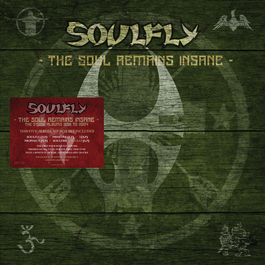 Soul Remains Insane: The Studio Albums 1998 to 2004 cover art