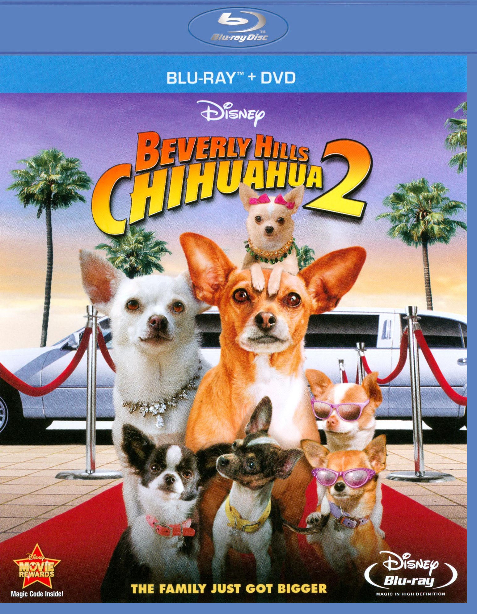 Beverly Hills Chihuahua 2 [2 Discs] [Blu-ray/DVD] cover art