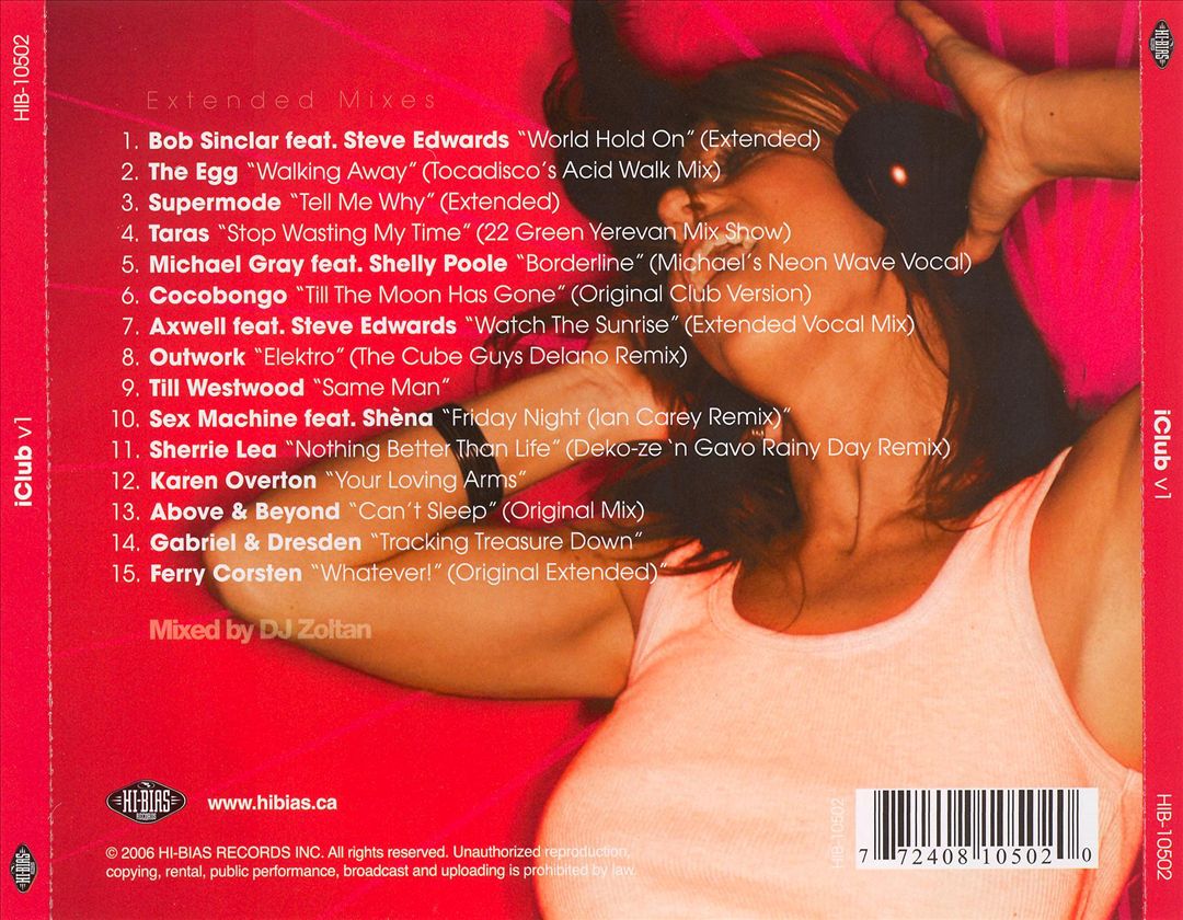 Iclub, Vol. 1 cover art