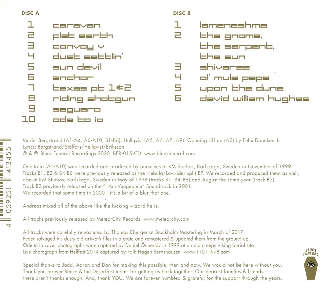 Ode to Io [Deluxe Edition] cover art