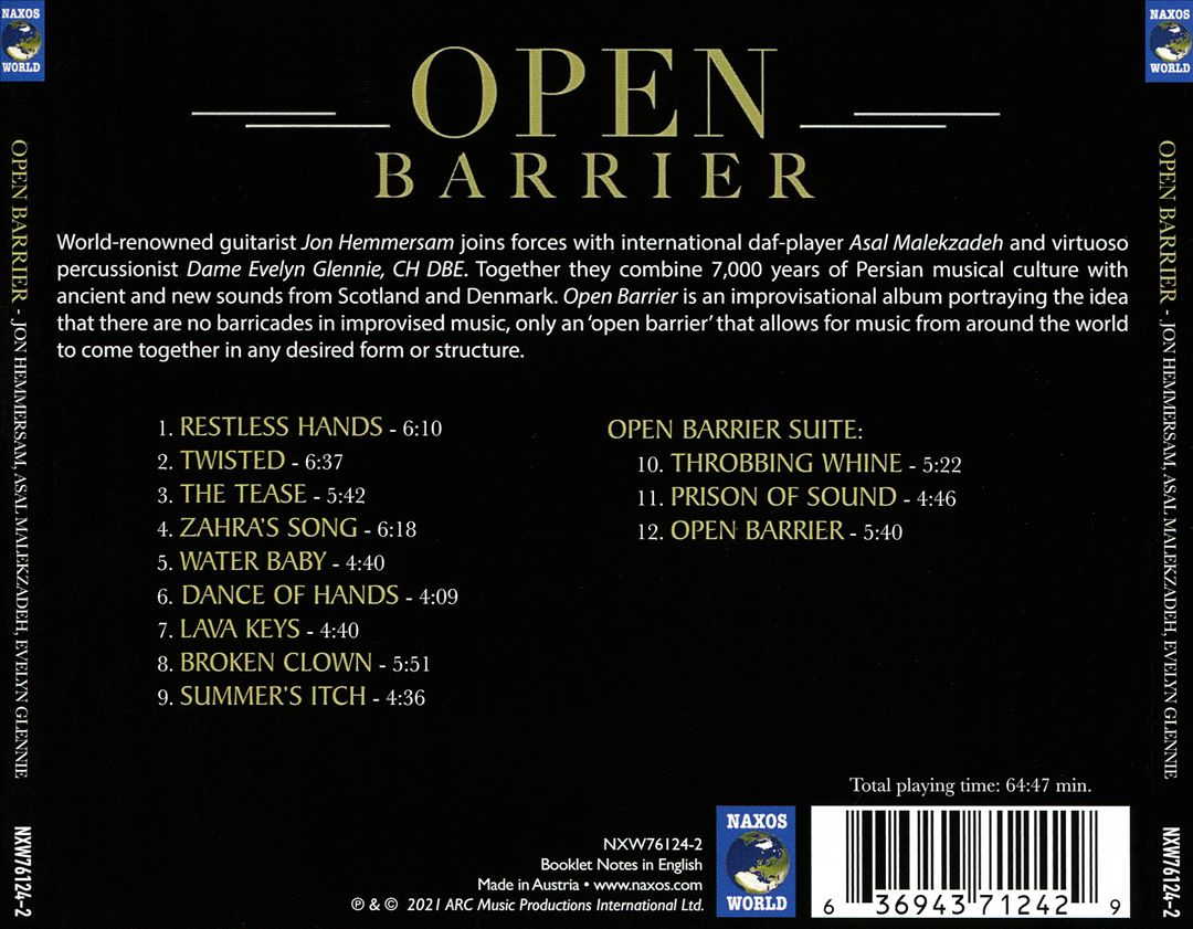 Open Barrier cover art