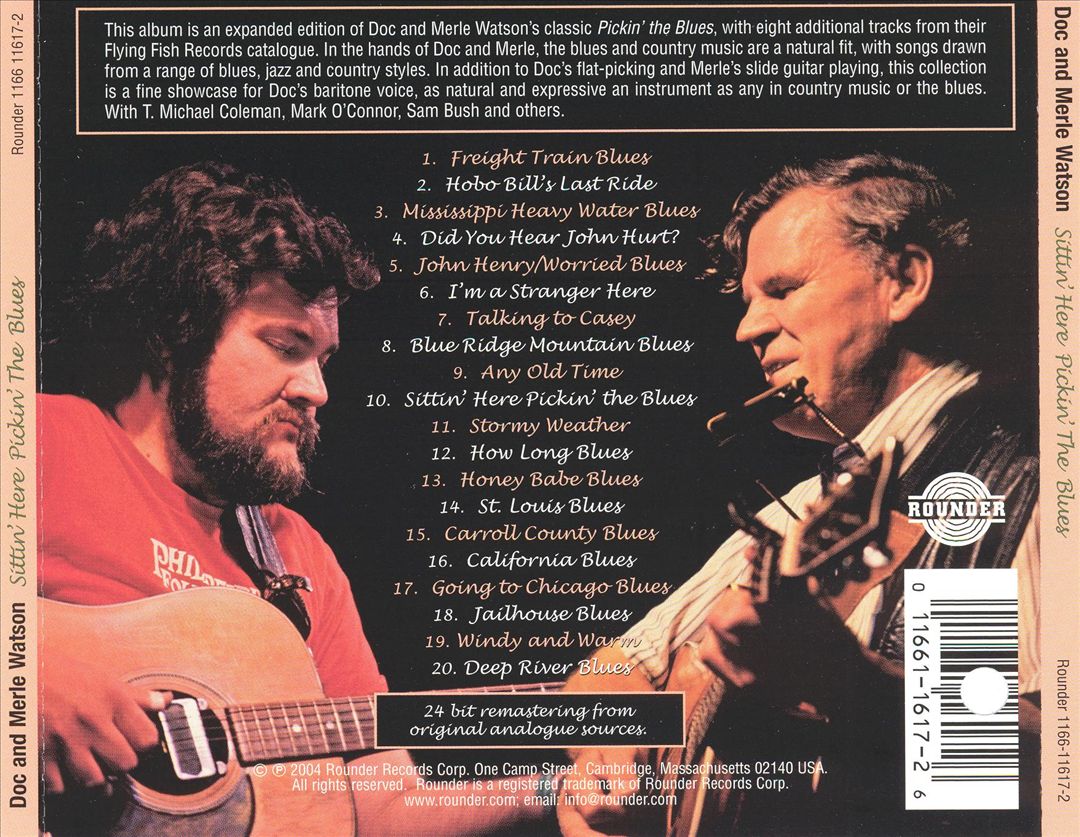 Sittin' Here Pickin' the Blues cover art
