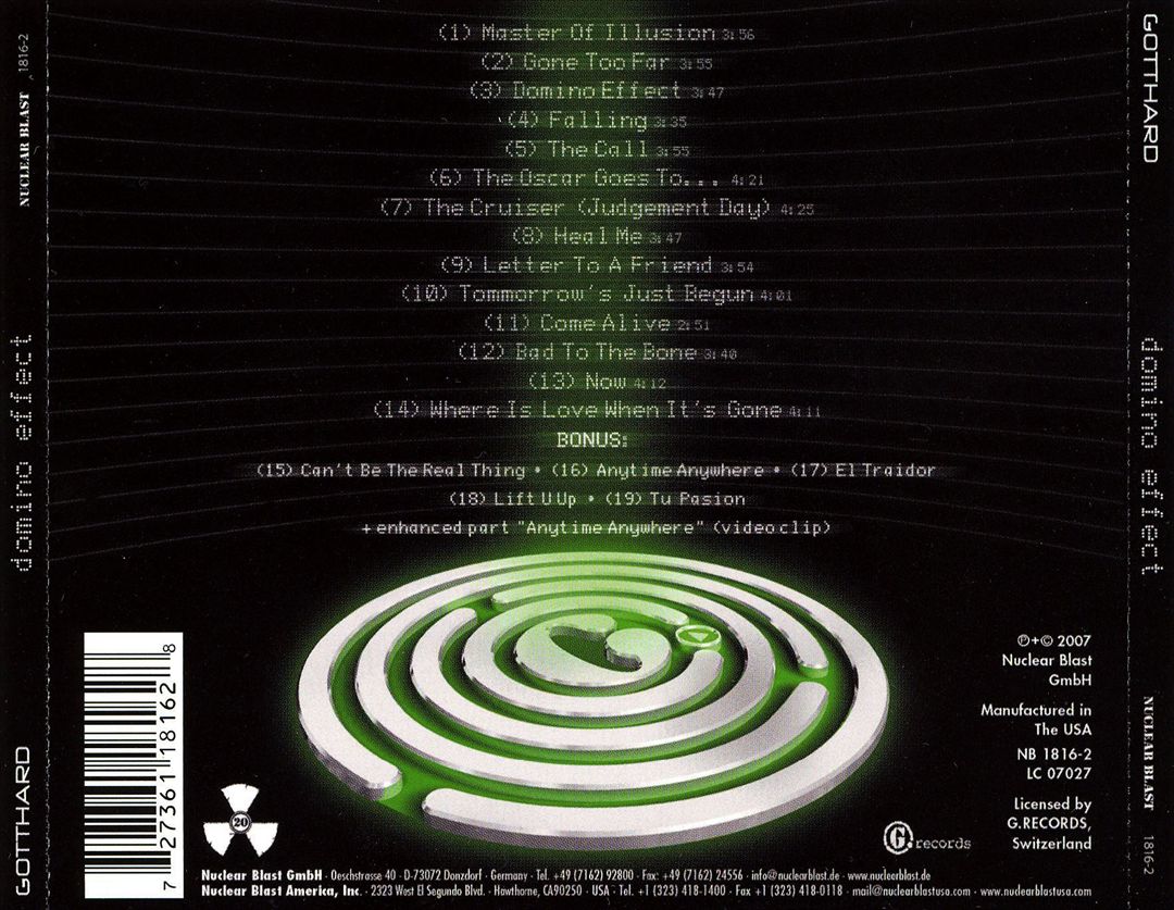 Domino Effect cover art