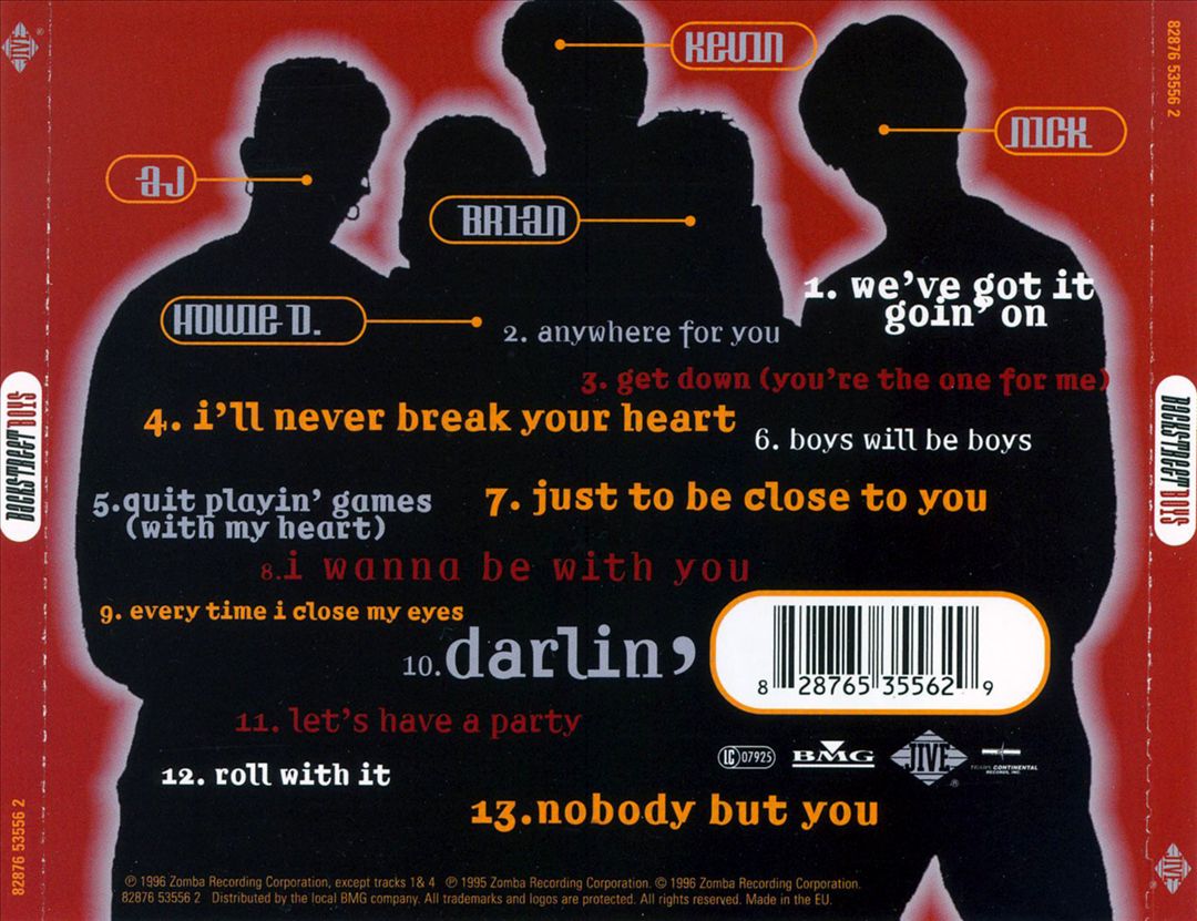 Backstreet Boys [BMG International] cover art