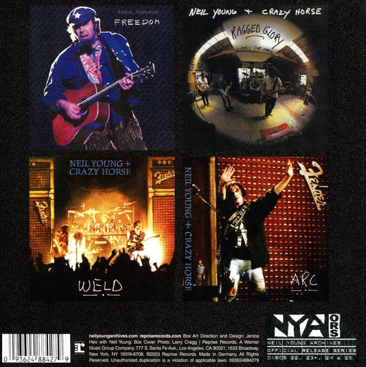 Official Release Series Discs 22, 23+, 24 & 25 cover art