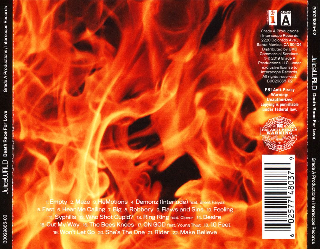 Death Race for Love cover art