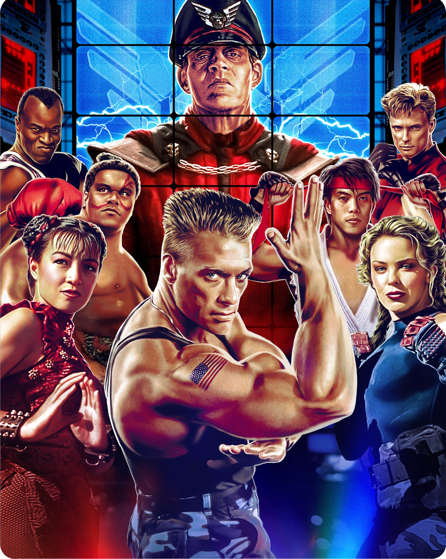 Street Fighter [SteelBook] [Blu-ray] cover art