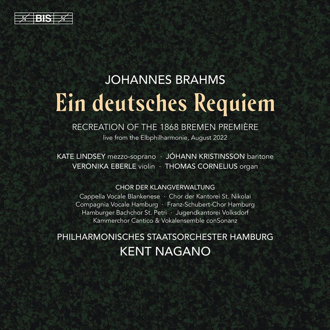Brahms: Ein deutsches Requiem cover art