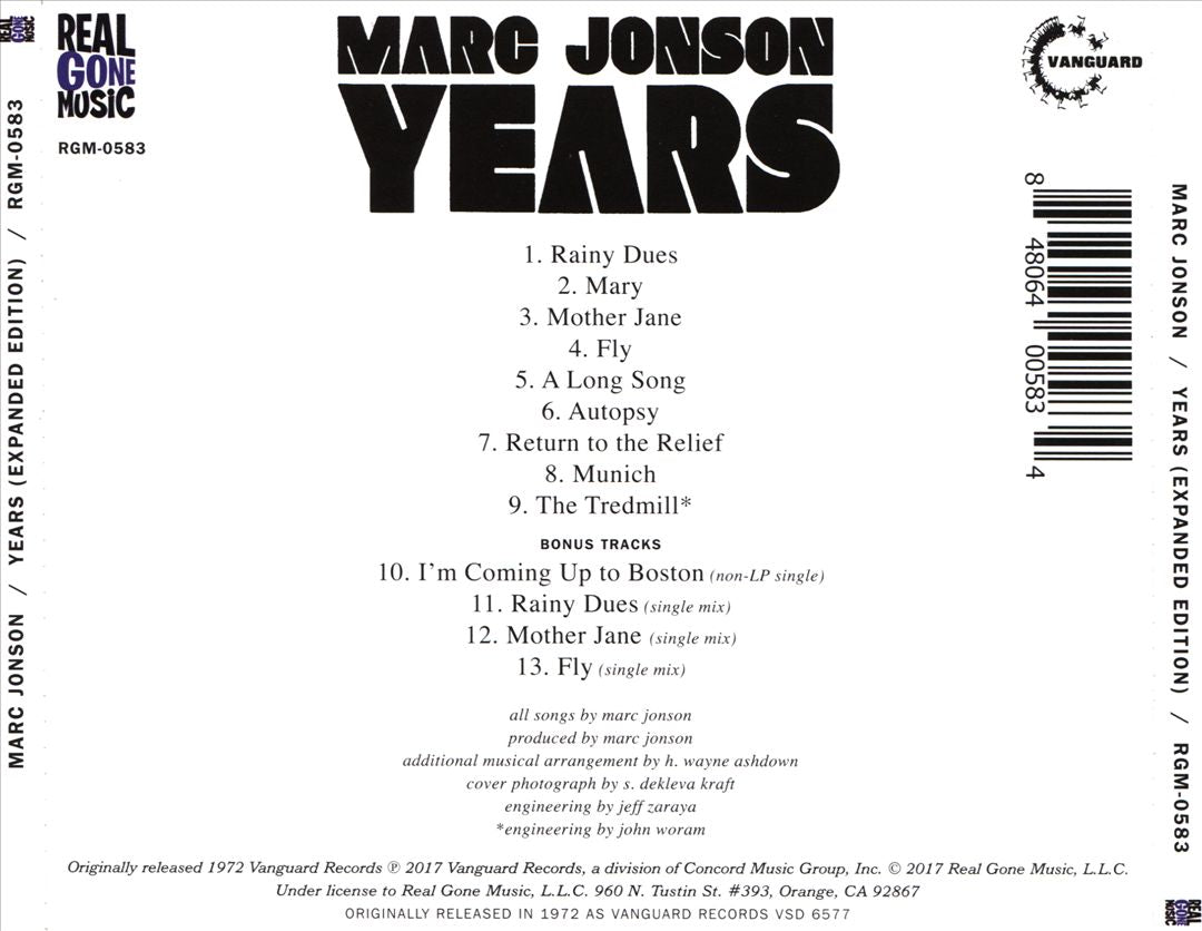 Years [Expanded Edition] cover art