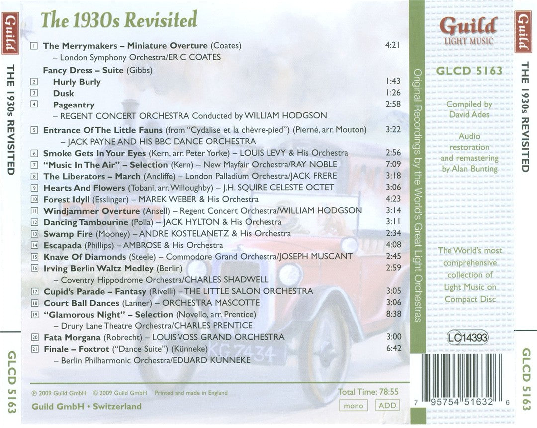 Golden Age of Light Music: The 1930s Revisited cover art