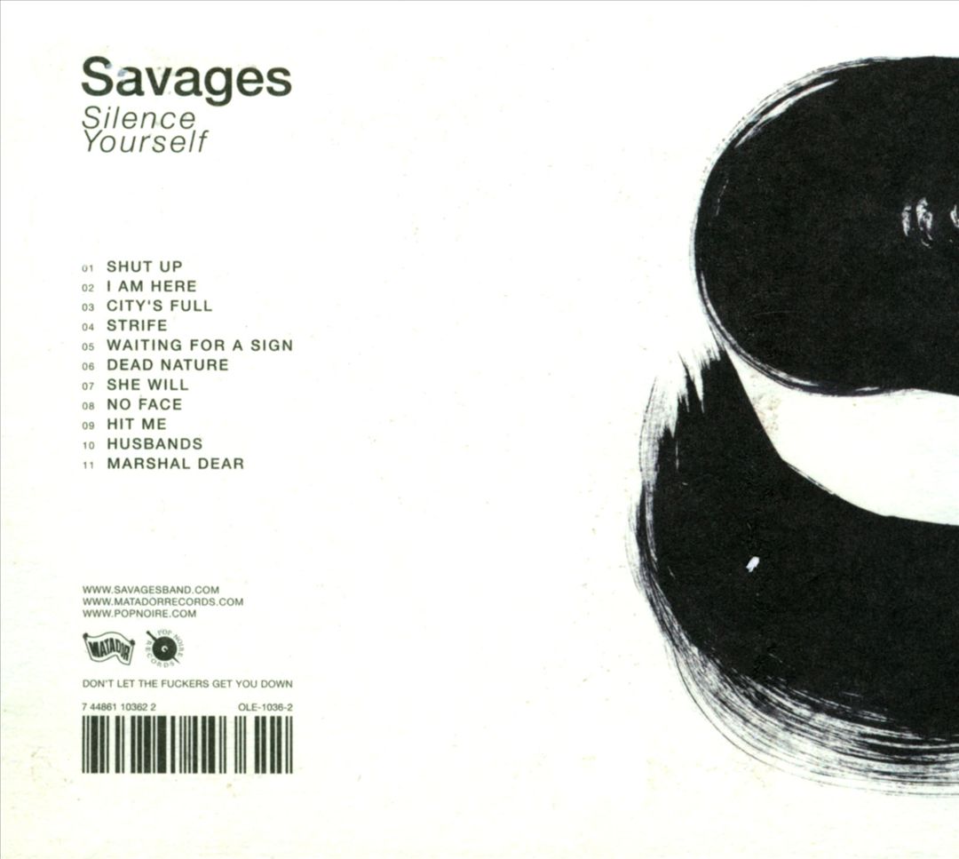 Silence Yourself cover art