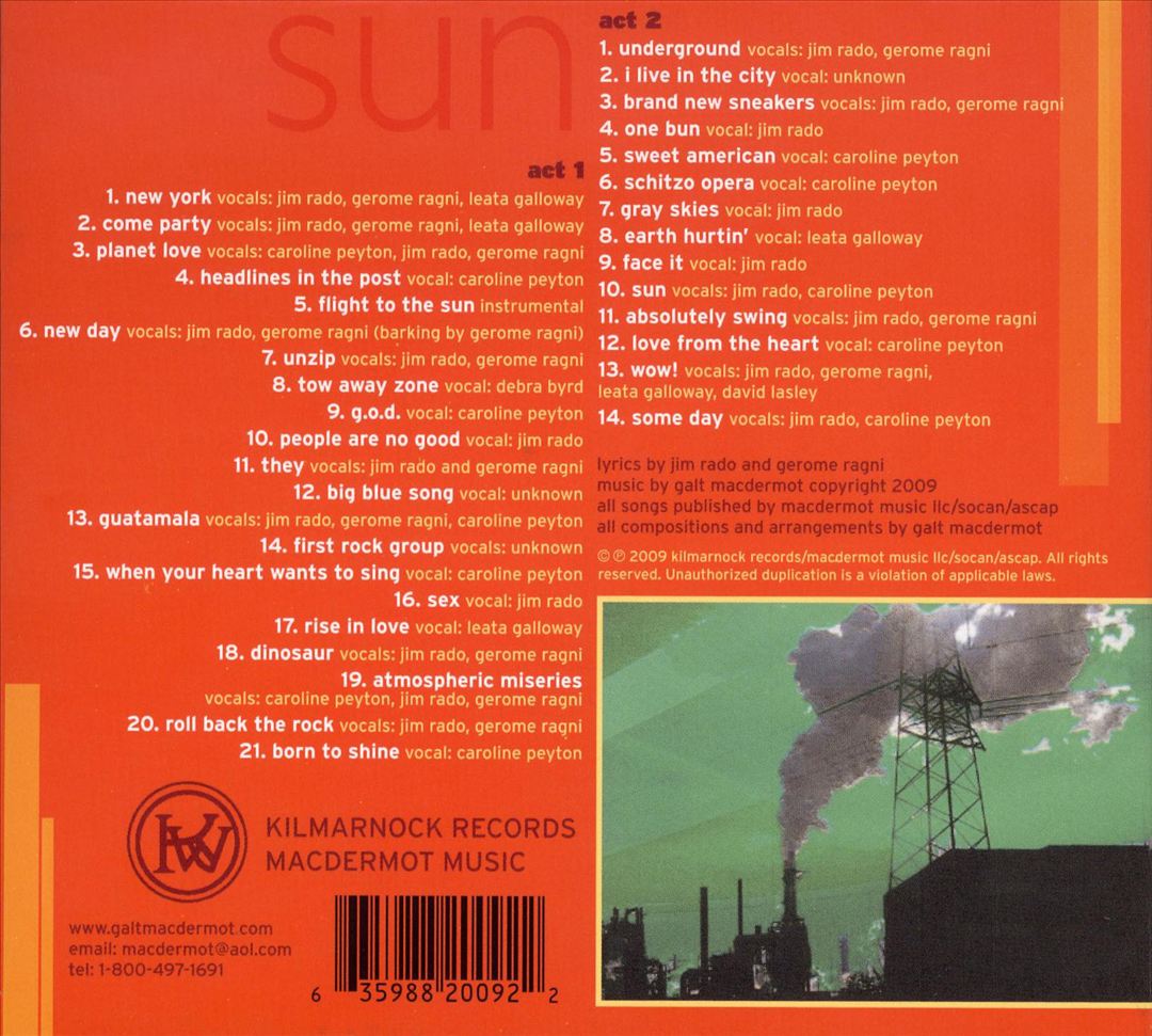 Sun Musical cover art