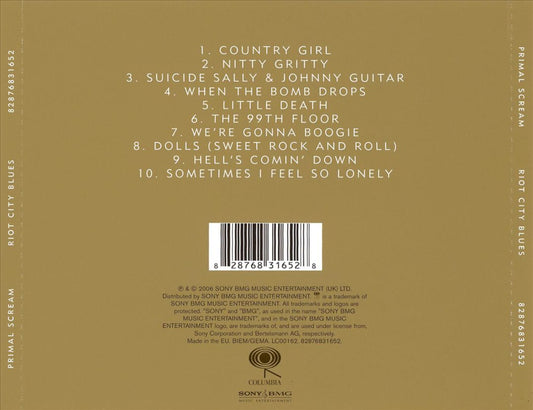 Riot City Blues [Europe] cover art