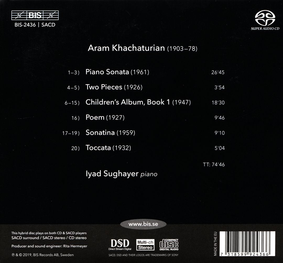 Khachaturian: Piano Works cover art