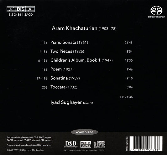 Khachaturian: Piano Works cover art