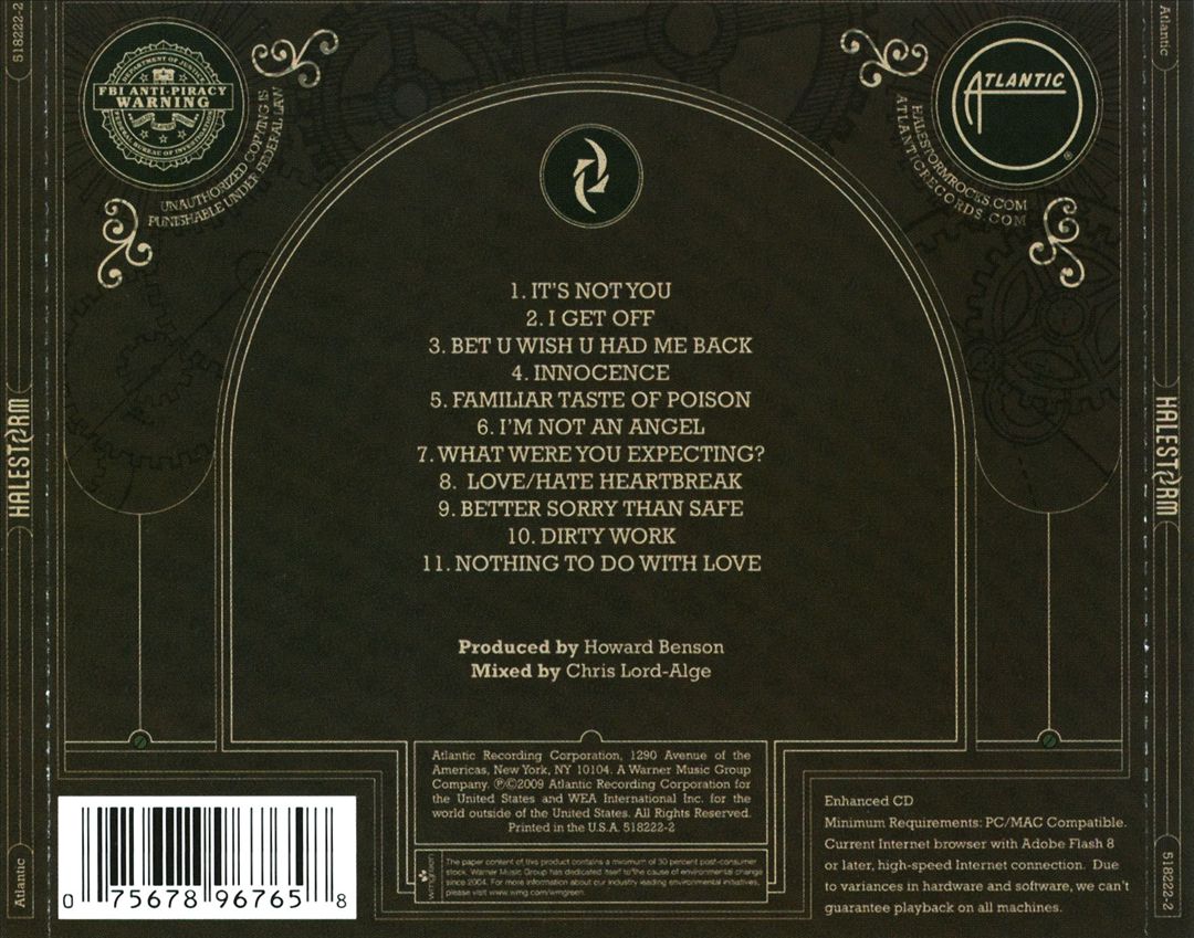 Halestorm cover art