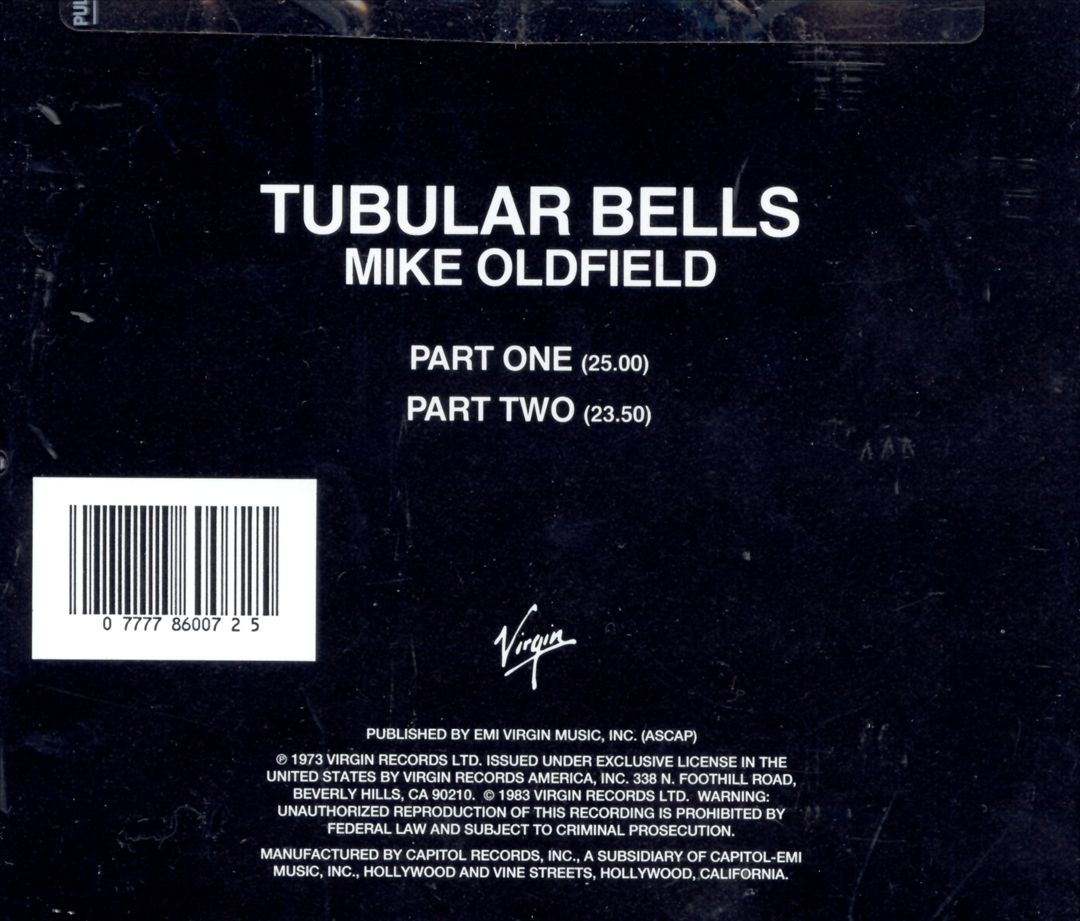 Tubular Bells cover art