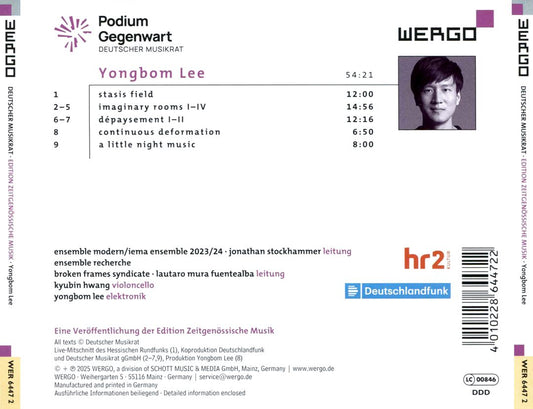 Yongbom Lee: Continuous Deformation cover art
