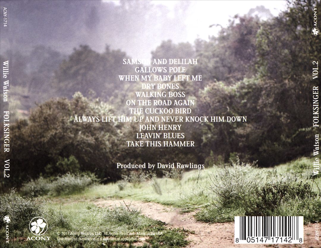 Folk Singer, Vol. 2 cover art