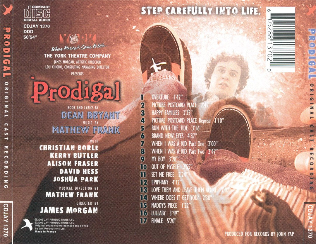 Prodigal (Original York Theatre Cast Recording) cover art