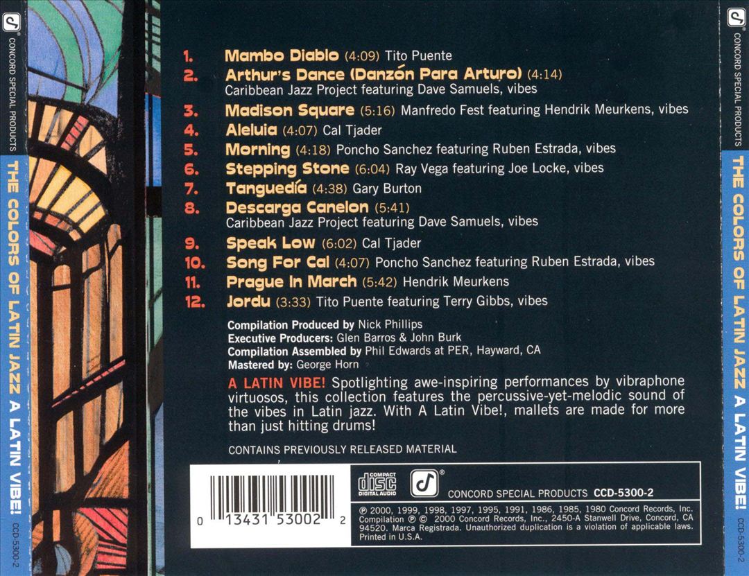 Colors of Latin Jazz: Latin Vibe! cover art