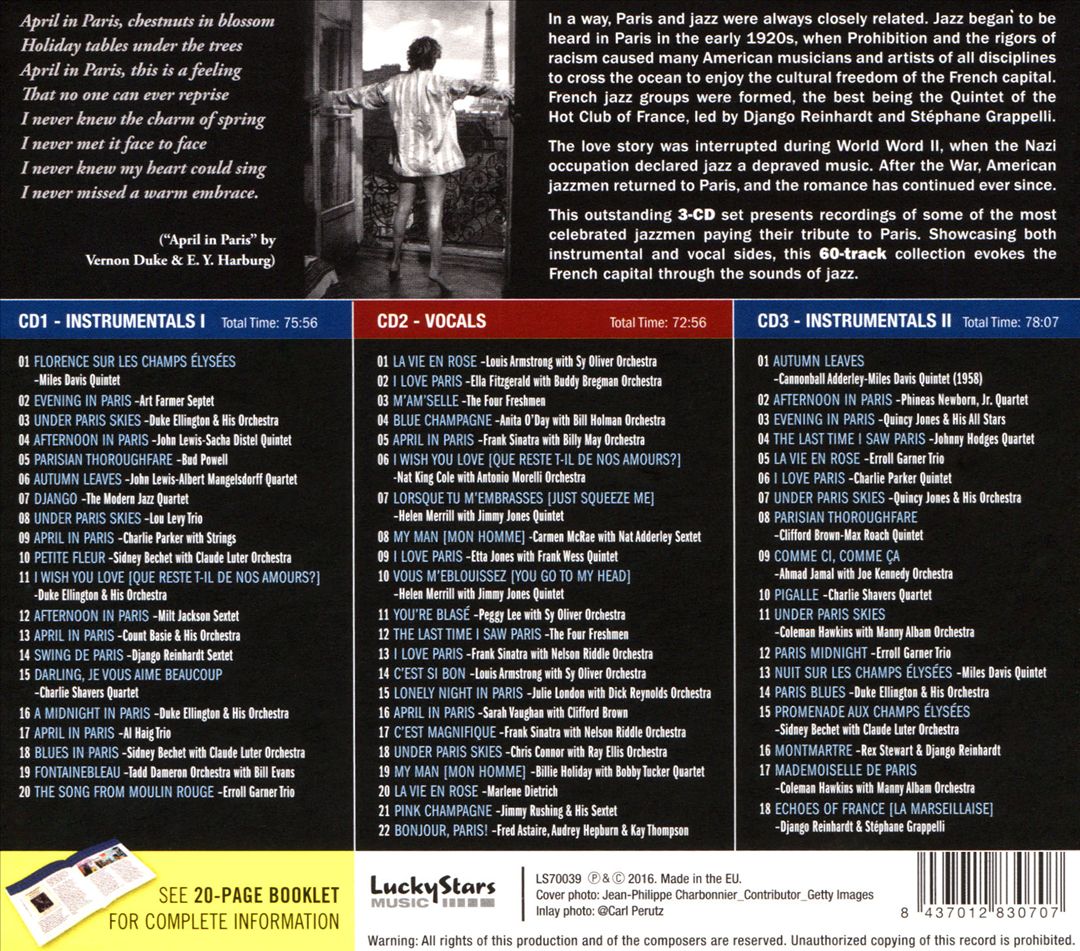 Jazz & Paris cover art