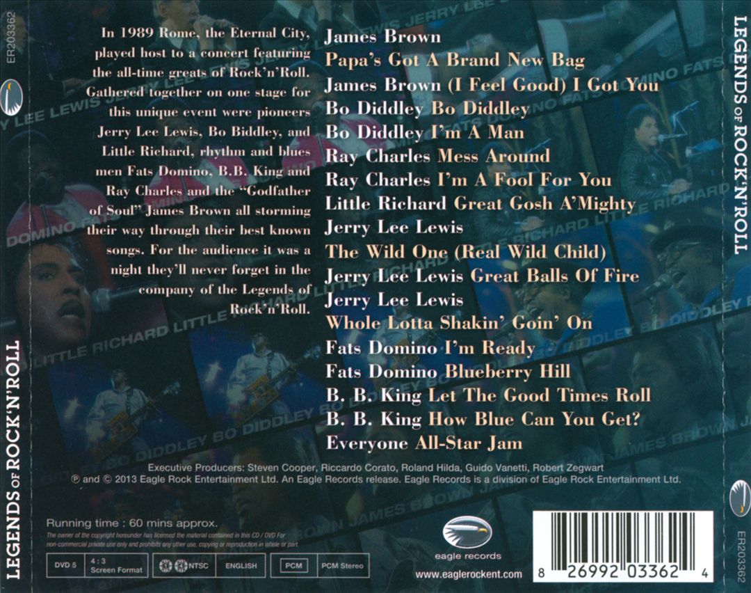 Legends of Rock N Roll [CD/DVD] cover art