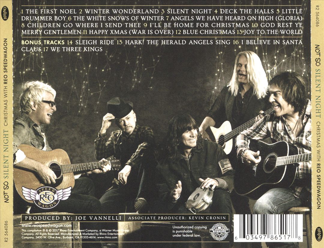 Not So Silent...Christmas with Reo Speedwagon cover art
