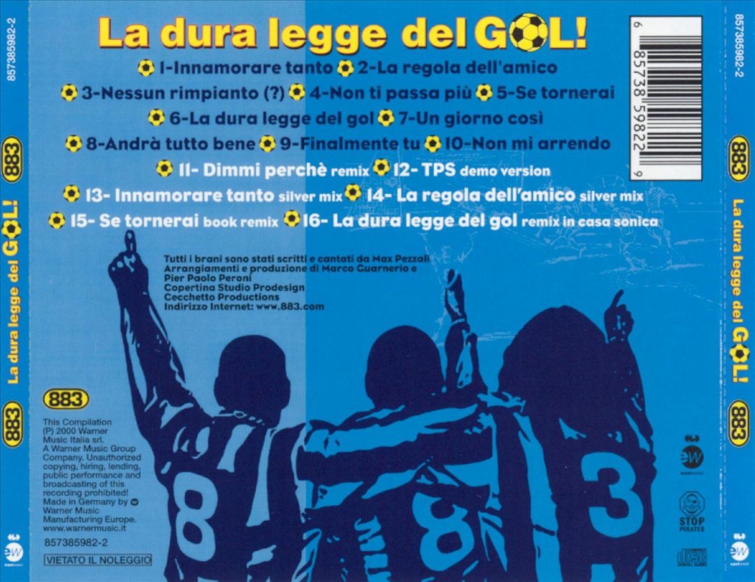 La Dura Legge del Gol! [Bonus Remixes] cover art