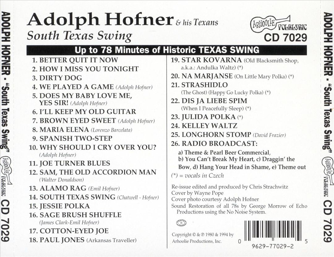 South Texas Swing cover art
